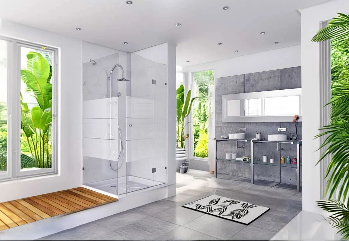 Acqua Box Puerta + Fijo