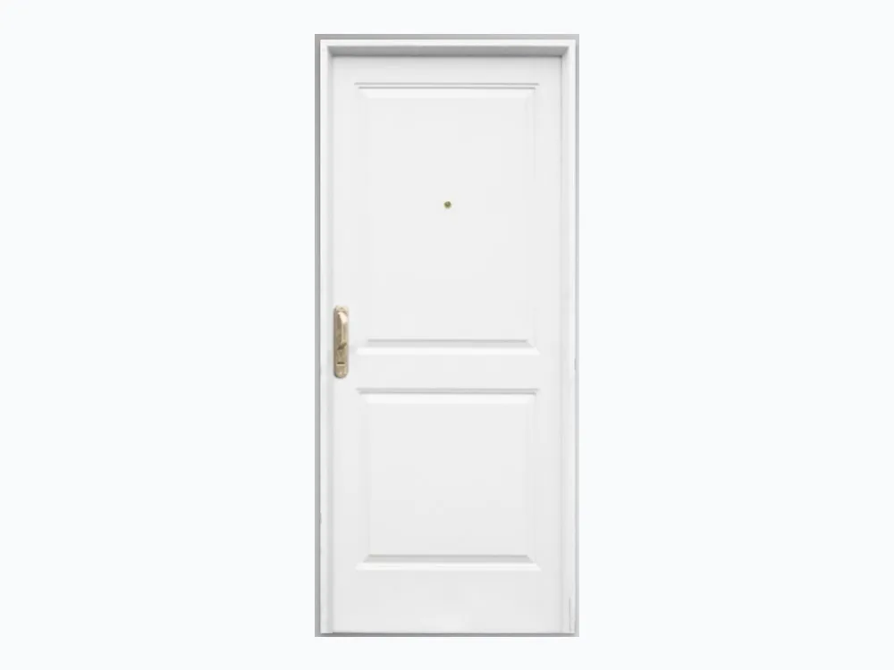 Puerta de Chapa Doble Inyectada Estampada Mod. 524 Ciega 2 Tableros